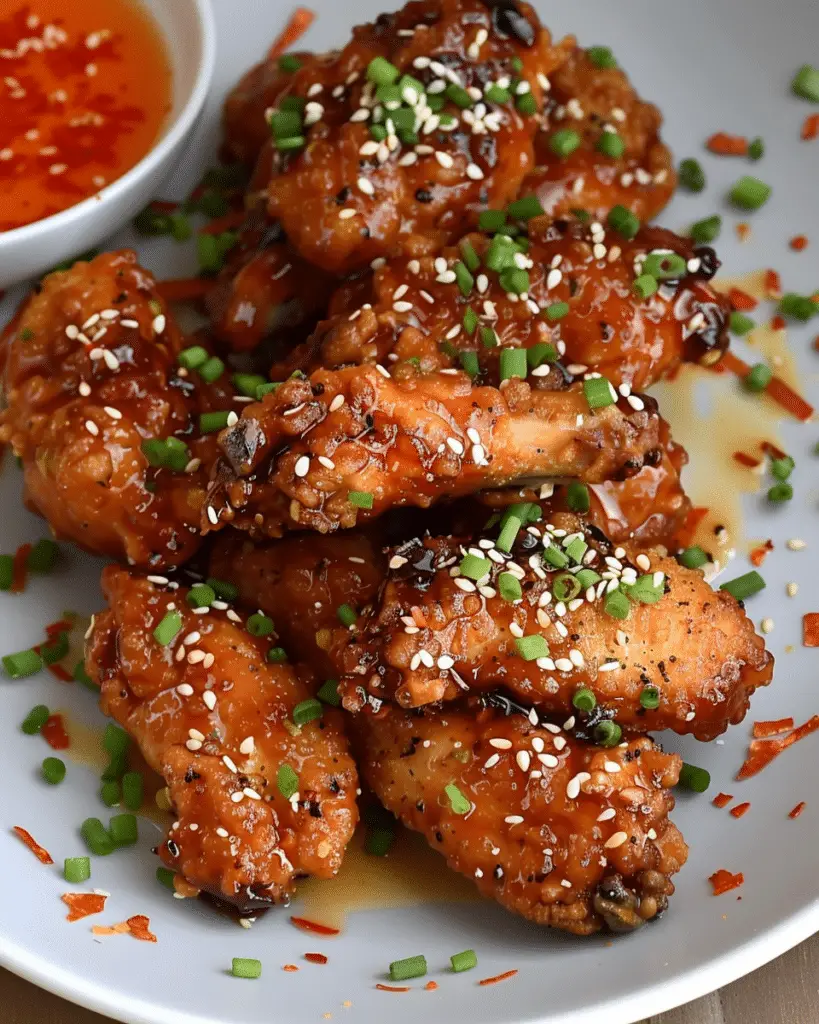 Sticky Spicy Chili Crisp Chicken with Sweet & Tangy Glaze