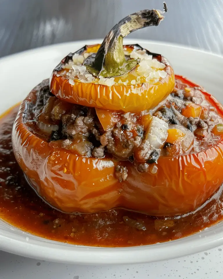 Stuffed Bell Pepper Soup