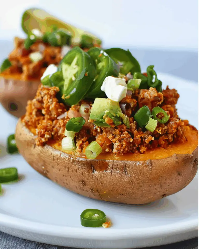 Taco Stuffed Sweet Potatoes