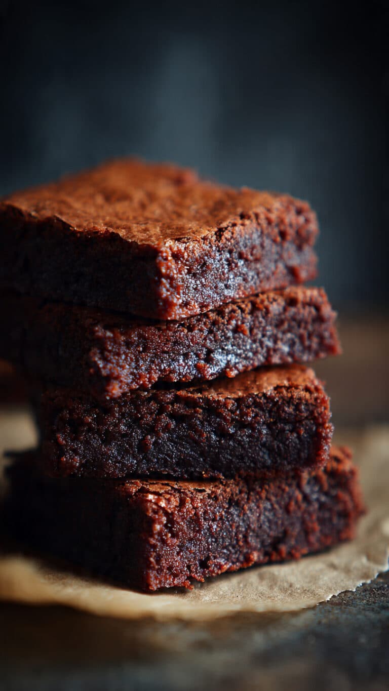 Tahini Molasses Brownies