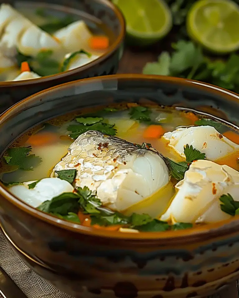 Thai-Style Coconut Lime Fish Soup