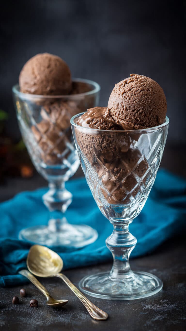 Two-Ingredient Vegan Chocolate Banana Ice Cream