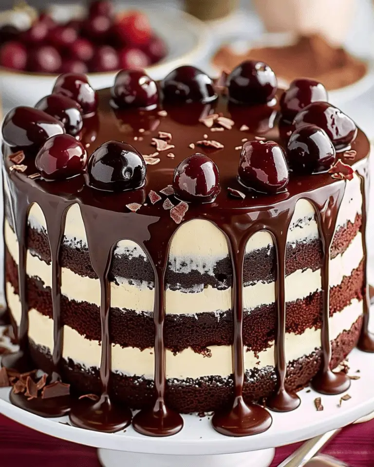 Ultimate Chocolate Cherry Cake