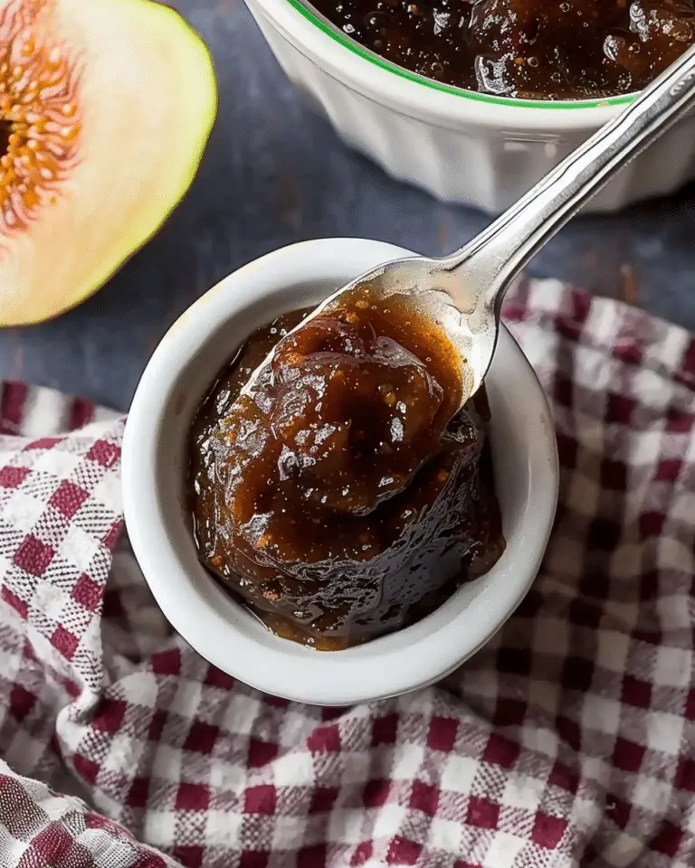 Vanilla Bean Fig Jam