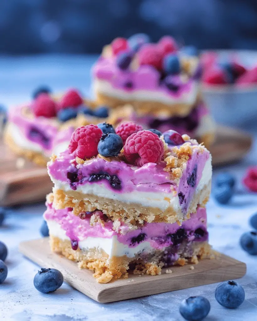 Blueberry Cream Cheese Bars