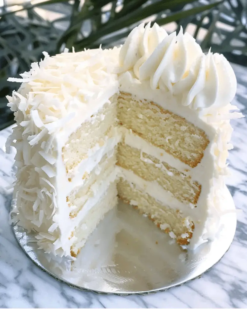 Coconut Cream Cake