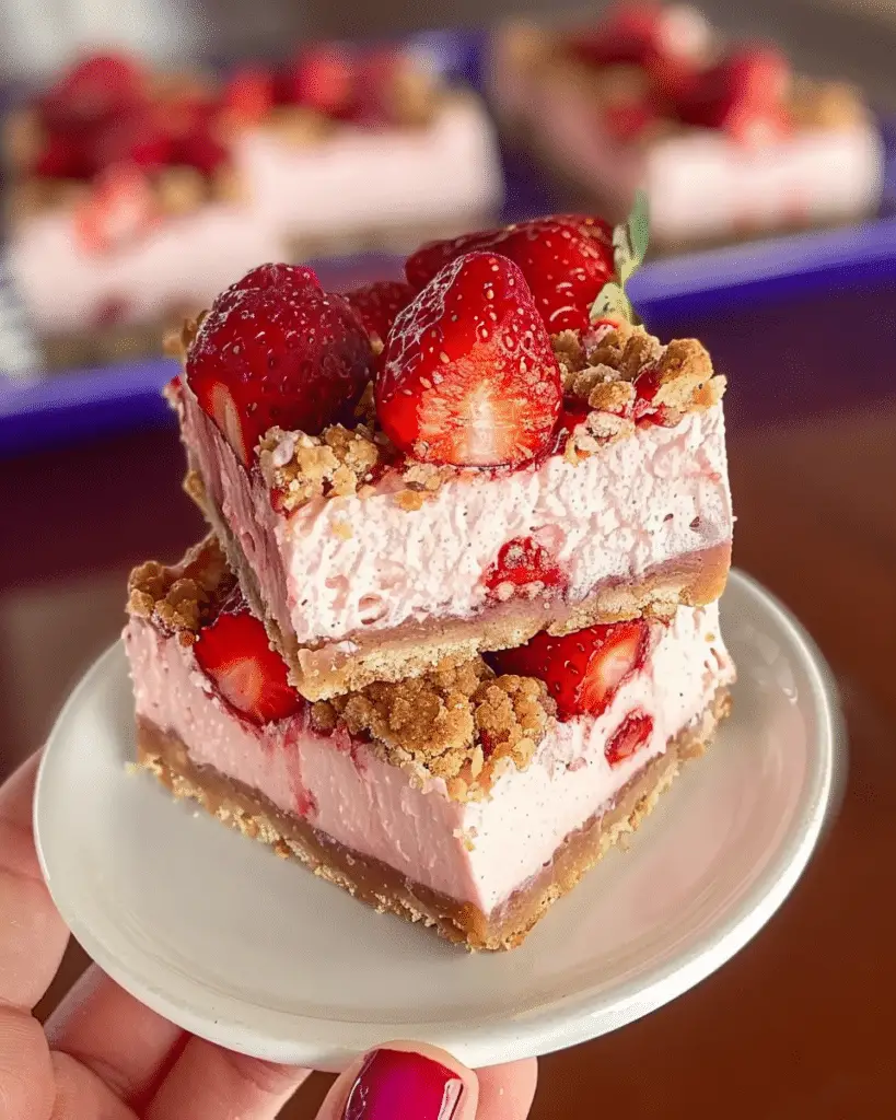 Strawberry Cheesecake Bars