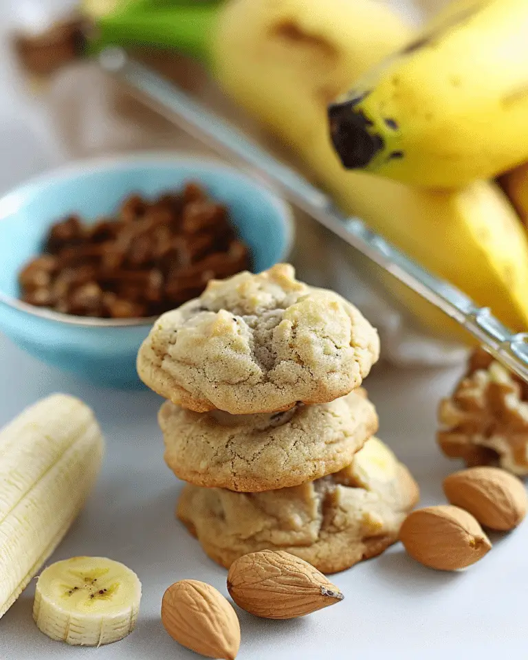 3-Ingredient Banana Cookies (Vegan)