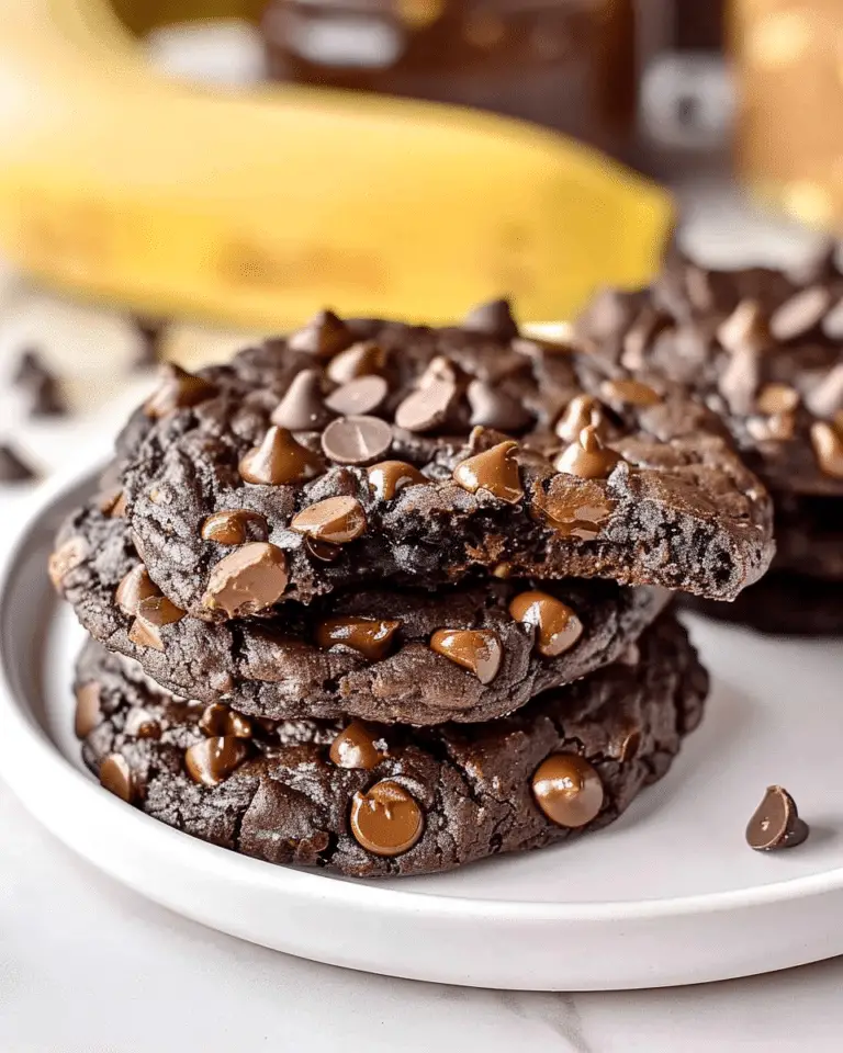 Chocolate Banana Cookies