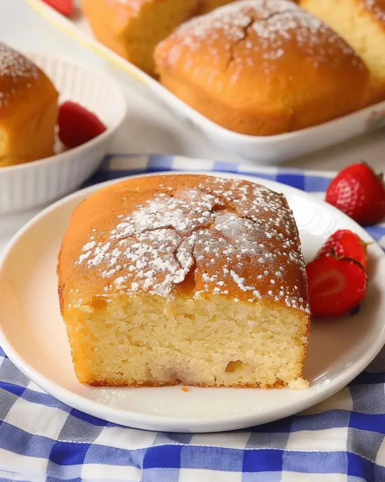 Water Cake (5 Ingredients, No Eggs, No Dairy)