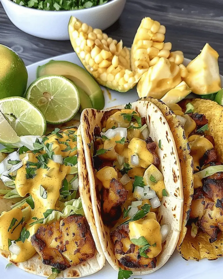 Ackee and Saltfish Breakfast Tacos