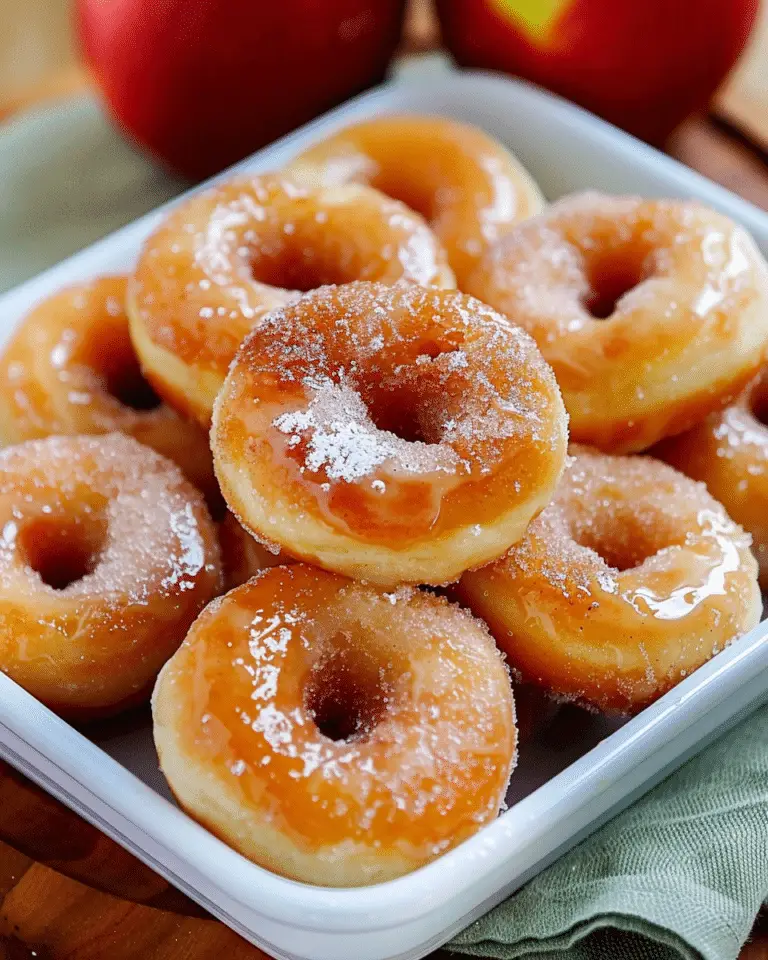 Apple Cinnamon Mini Donut Bake