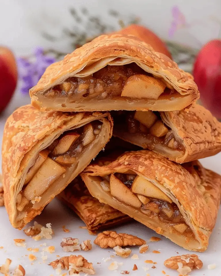 Apple Pie Scones (No Oil, Healthy, 5 Ingredients)