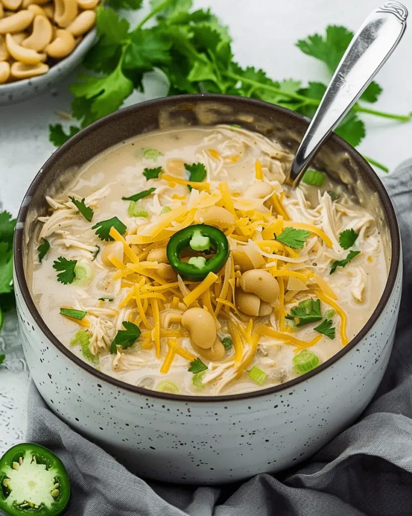 The Best White Chicken Chili