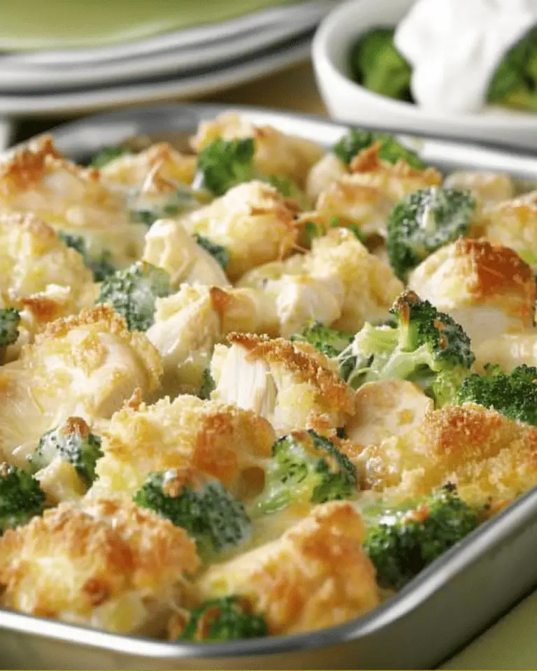 Baked Potato Chicken and Broccoli Casserole