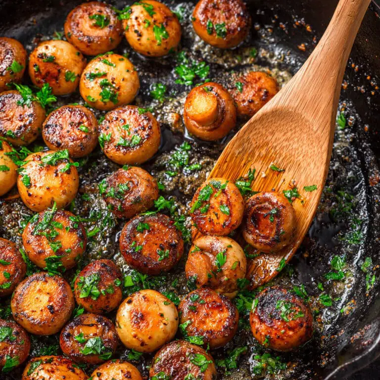 How To Make Balsamic Soy Roasted Garlic Mushrooms