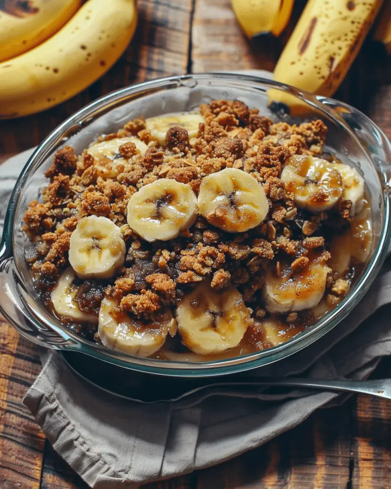 Banana Crumble