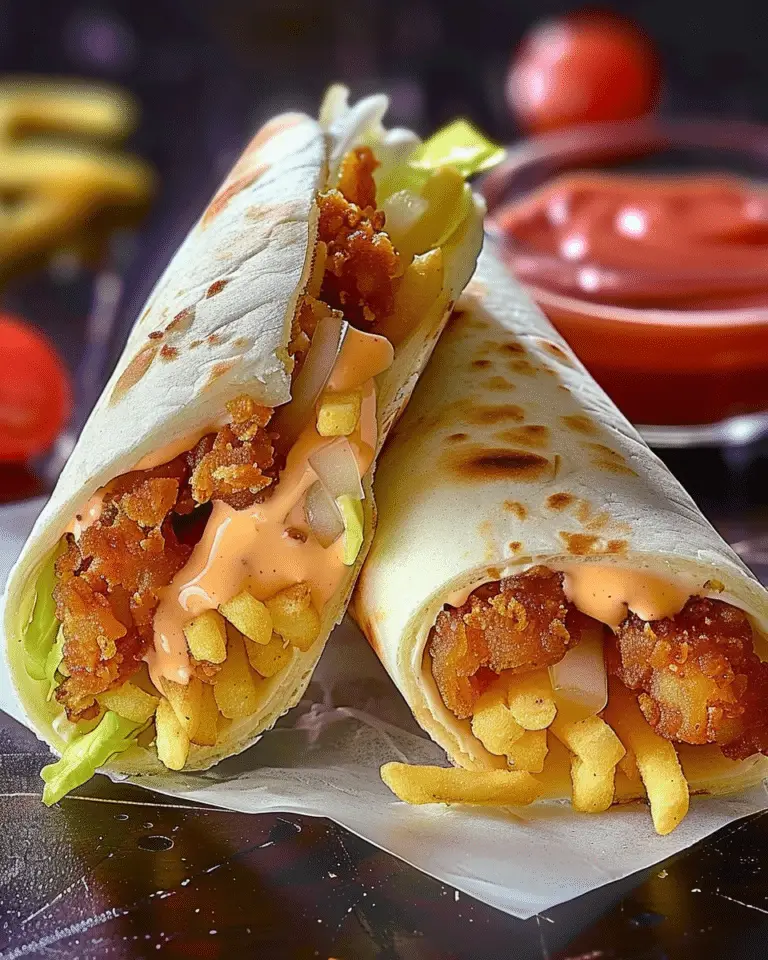 Easy Big Mac Wraps with Homemade Special Sauce