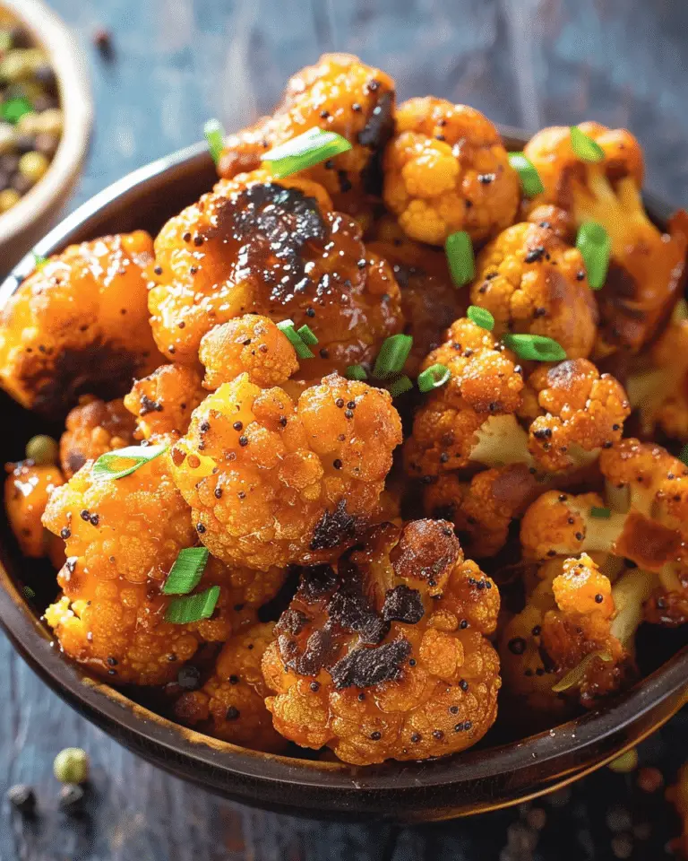 Black Pepper Cauliflower