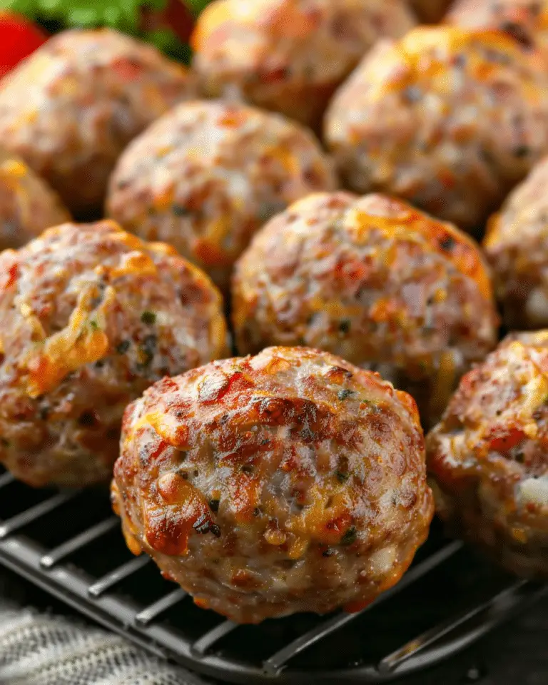 Cheddar Bay Sausage Balls