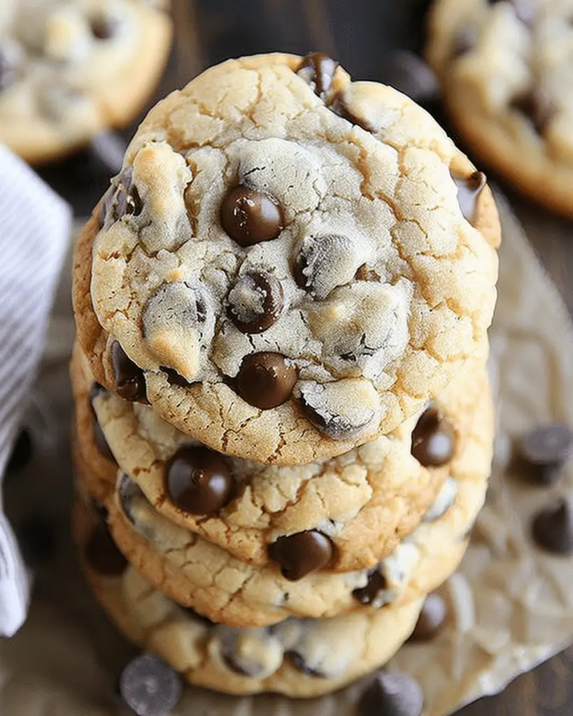 Chocolate Chip Cream Cheese Cookies