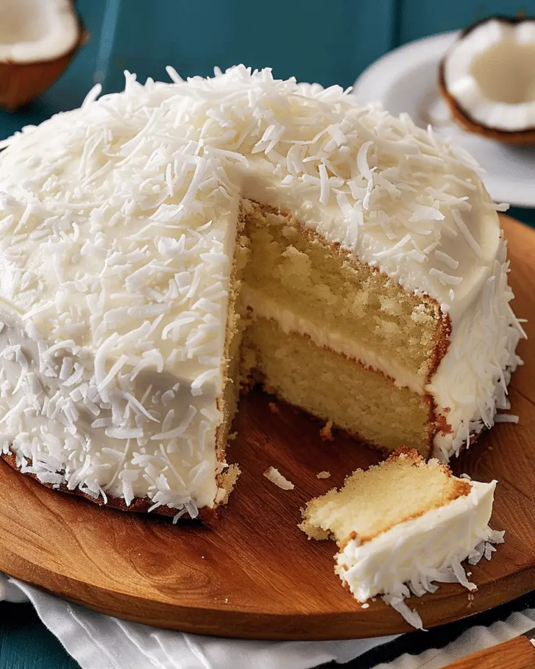 Creamy Coconut Cake