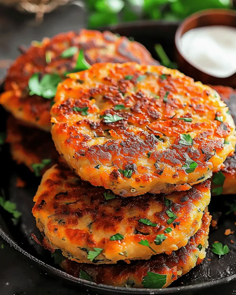 Crispy Mashed Potato Pancakes with Savory Meat Filling