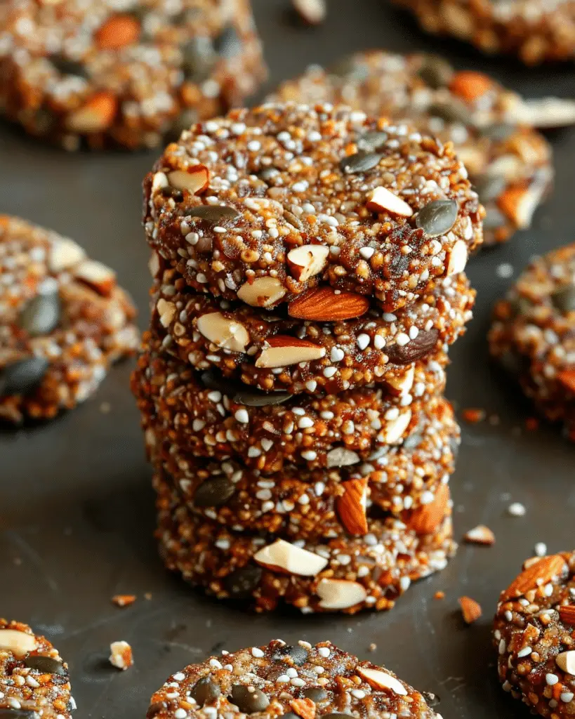 Crunchy Nutty Seed Cookies