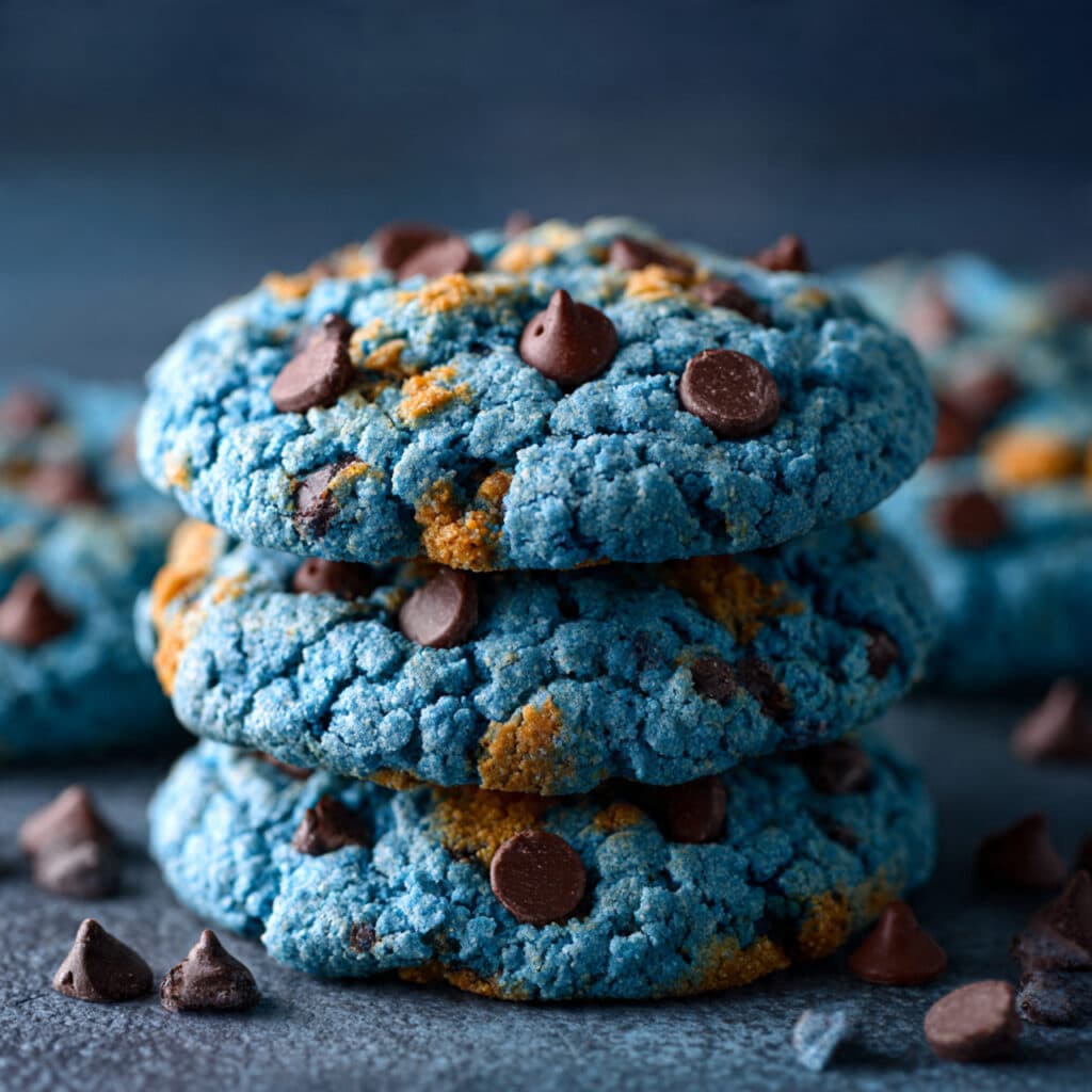 Delicious Blue Crumbl Monster Cookie Recipe