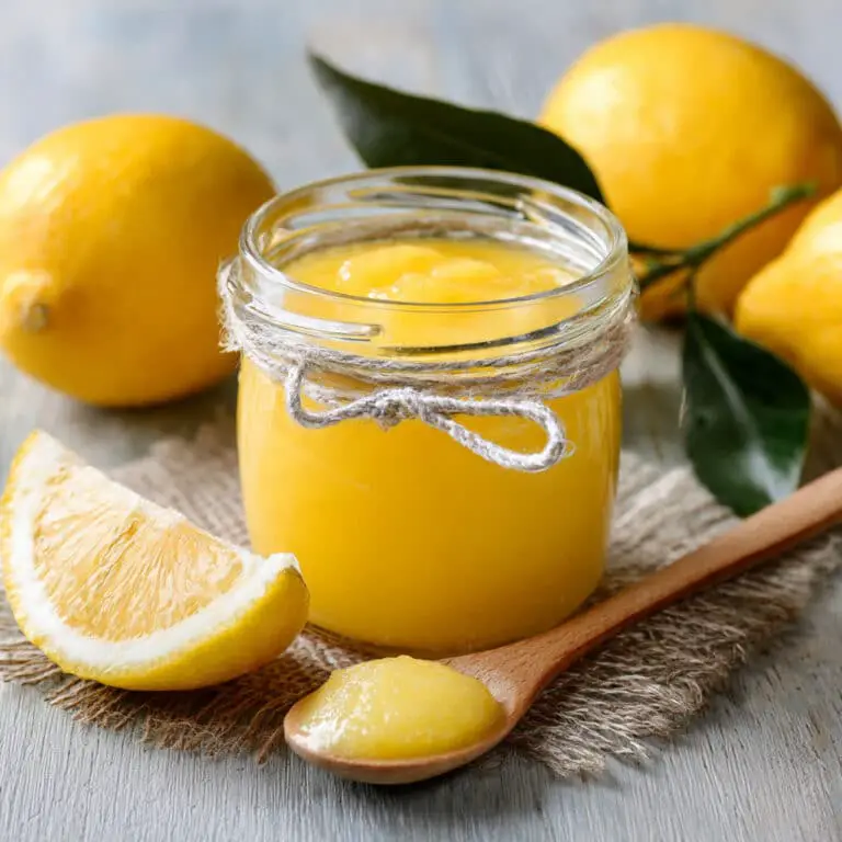 Easy Homemade Lemon Curd (Only 4 Ingredients)