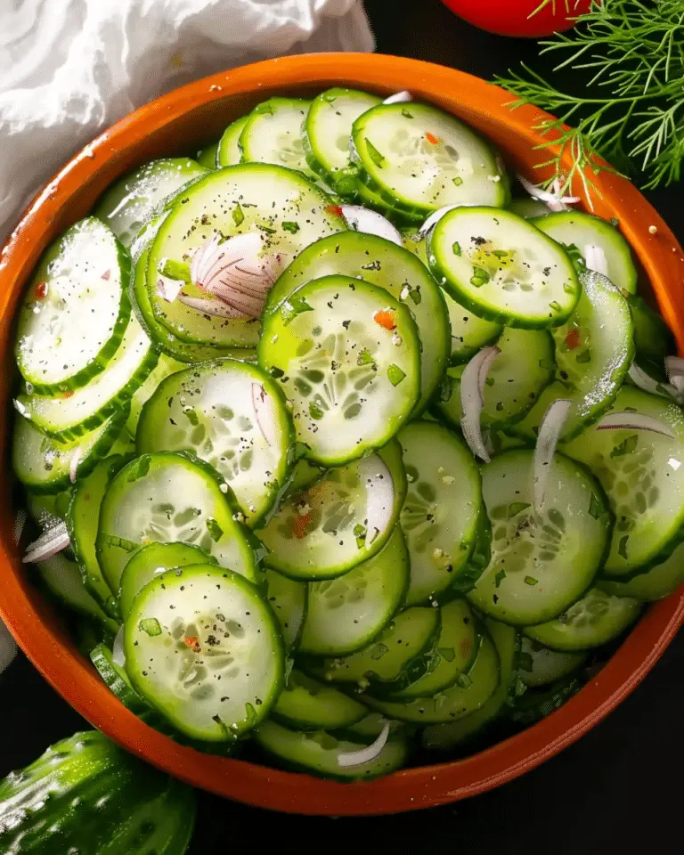 German Cucumber Salad