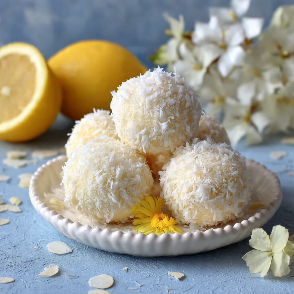 Keto Lemon Truffles