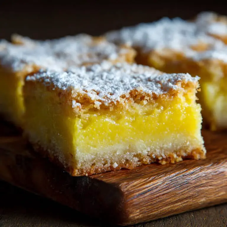 Lemon Bars with Lemon Curd