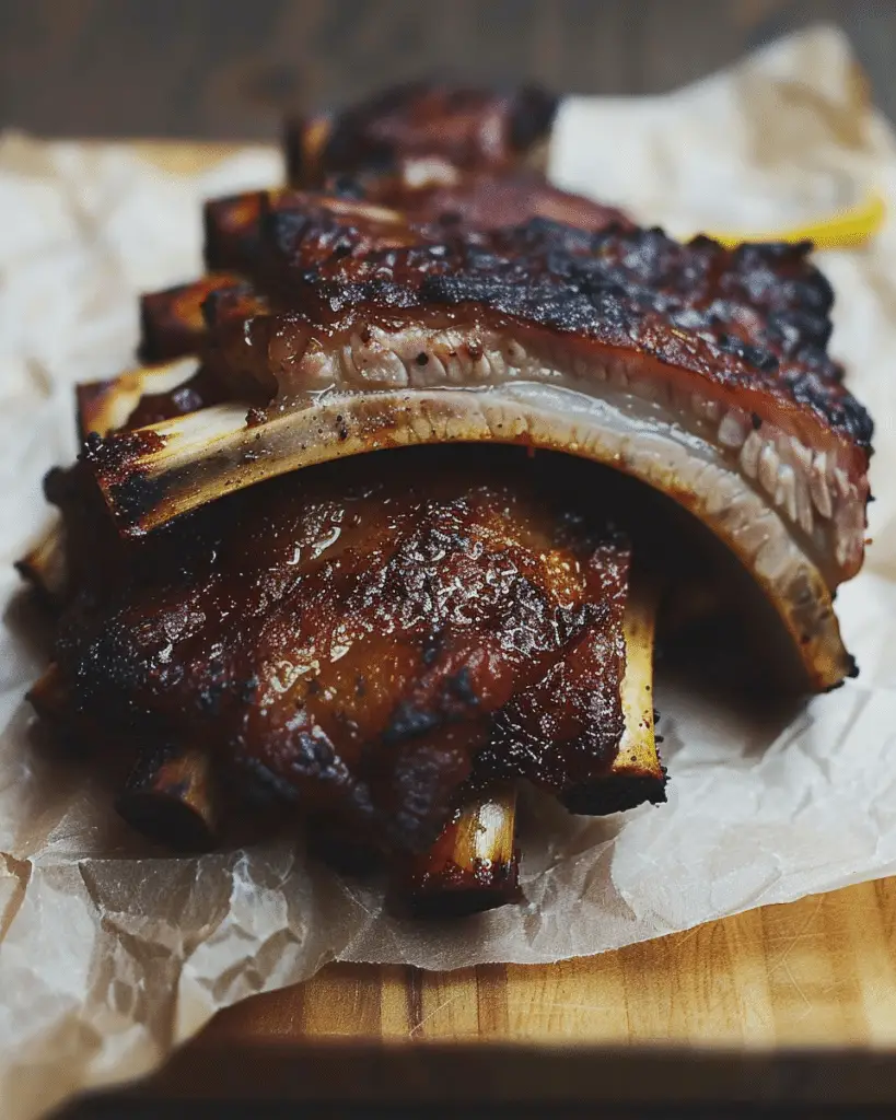 Lemon Pepper Fried Ribs