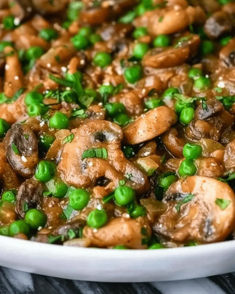 Mushroom Matar Masala