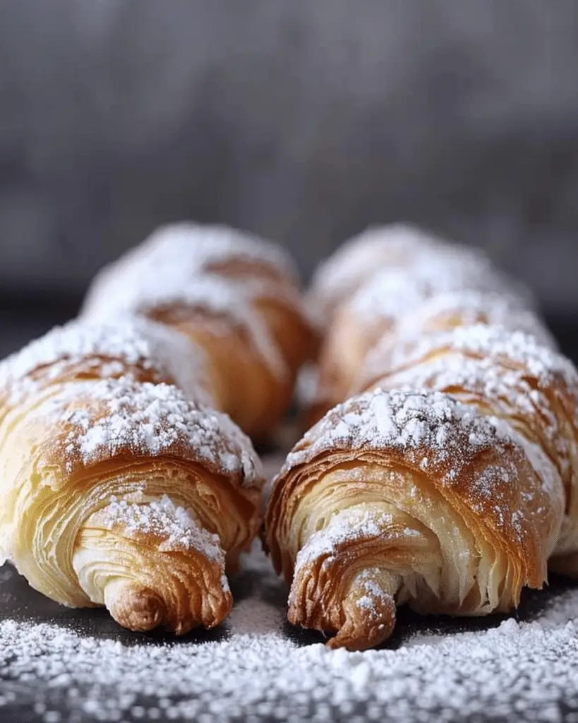 Puff Pastry Horns Recipe