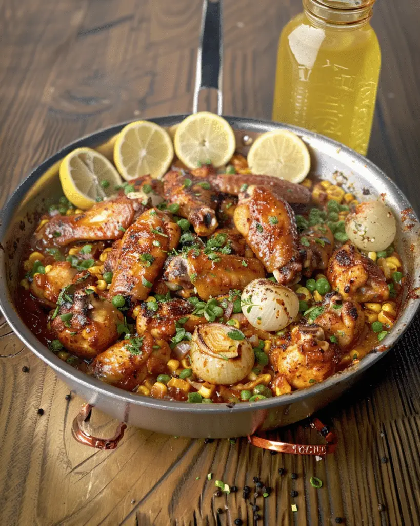 Personal Pan Chicken Wing Boil