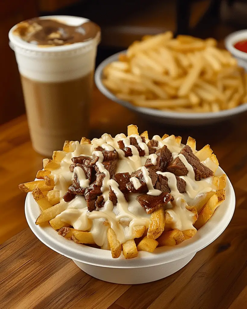 Philly Steak Cheese Fries