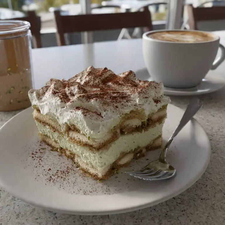 Pistachio Cream Tiramisu