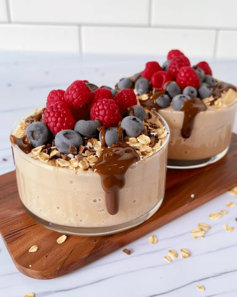 Protein Overnight Oats (42g Protein)