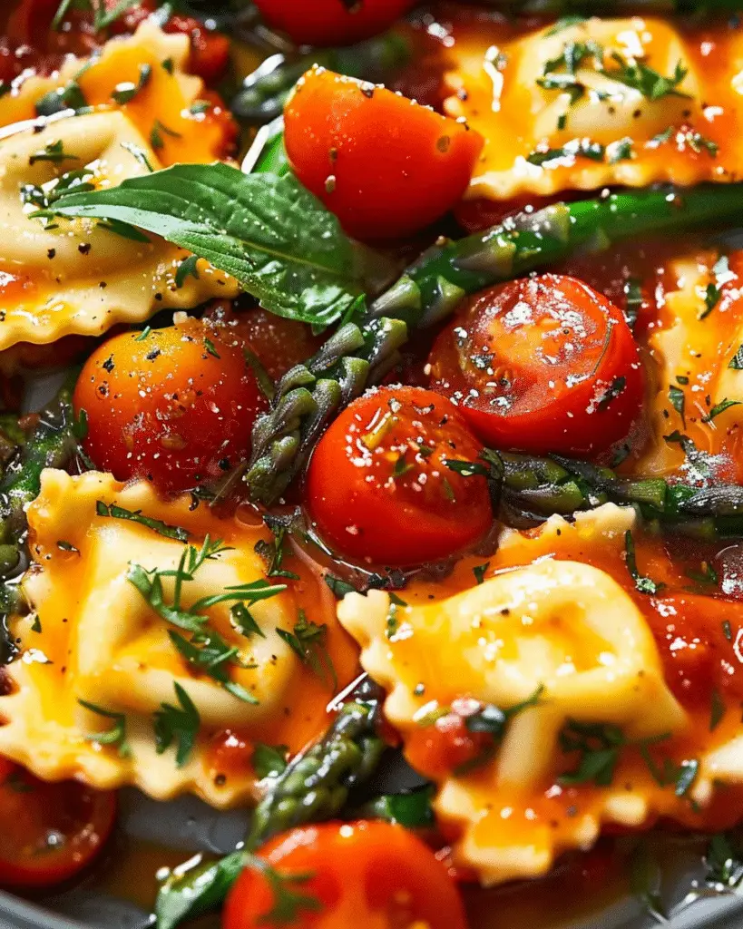 Spring Ravioli Garden Medley