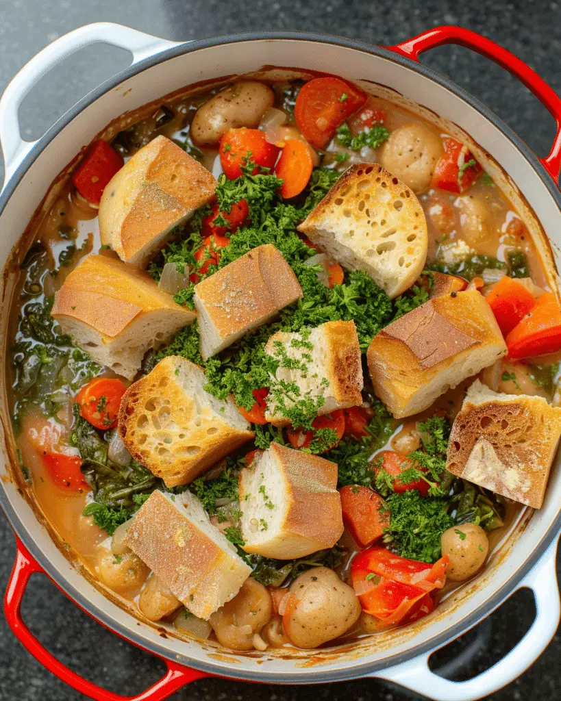 Ribollita Recipe (Tuscan Vegetable and Bread Soup)
