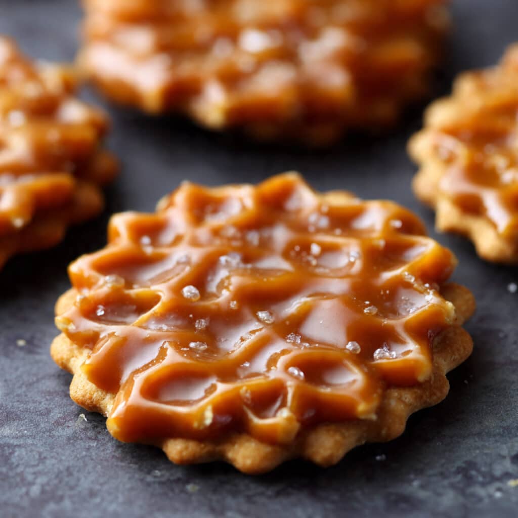 Salted Caramel Peanut Ritz Crackers