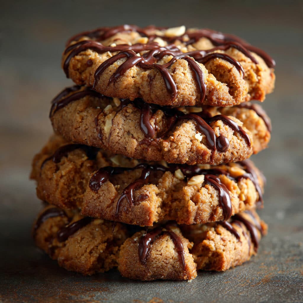 Healthy Peanut Butter Greek Yogurt Cookies