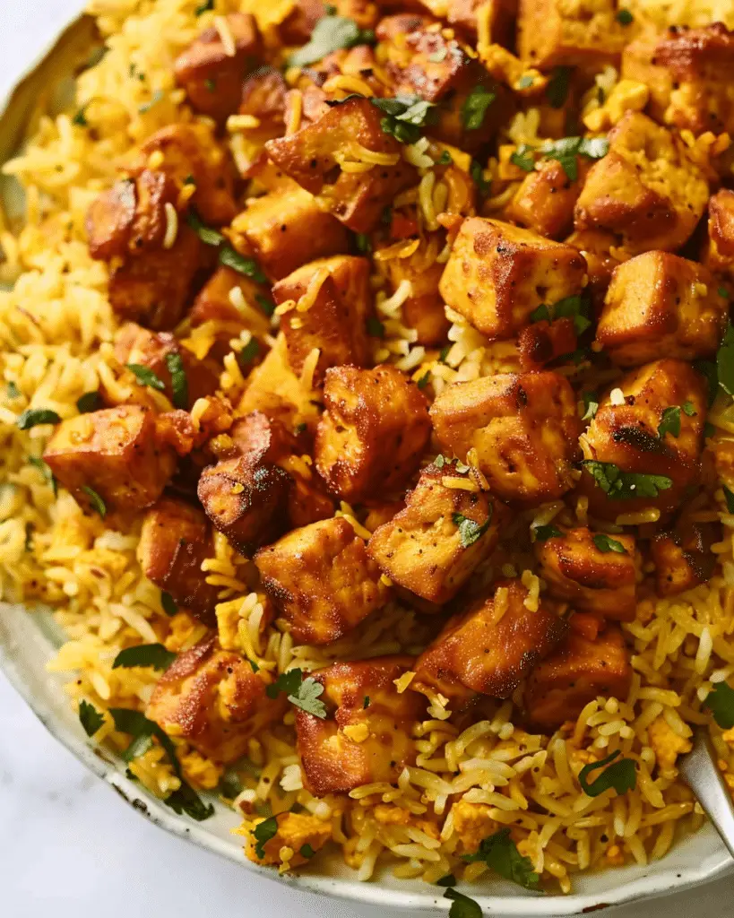 Tofu Pasanda (Tofu with Velvety Pepita Poppy Seed Sauce)