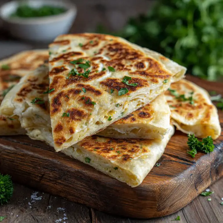 Turkish Stuffed Flatbread (Gozleme)