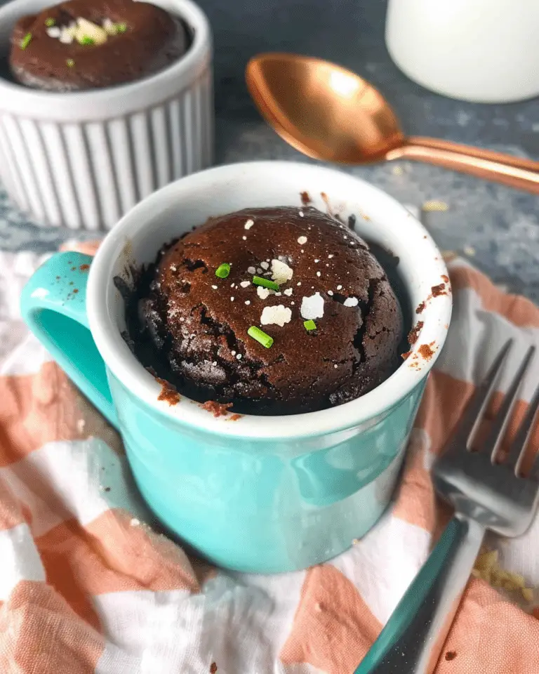 Vegan Gluten-Free Mug Cake