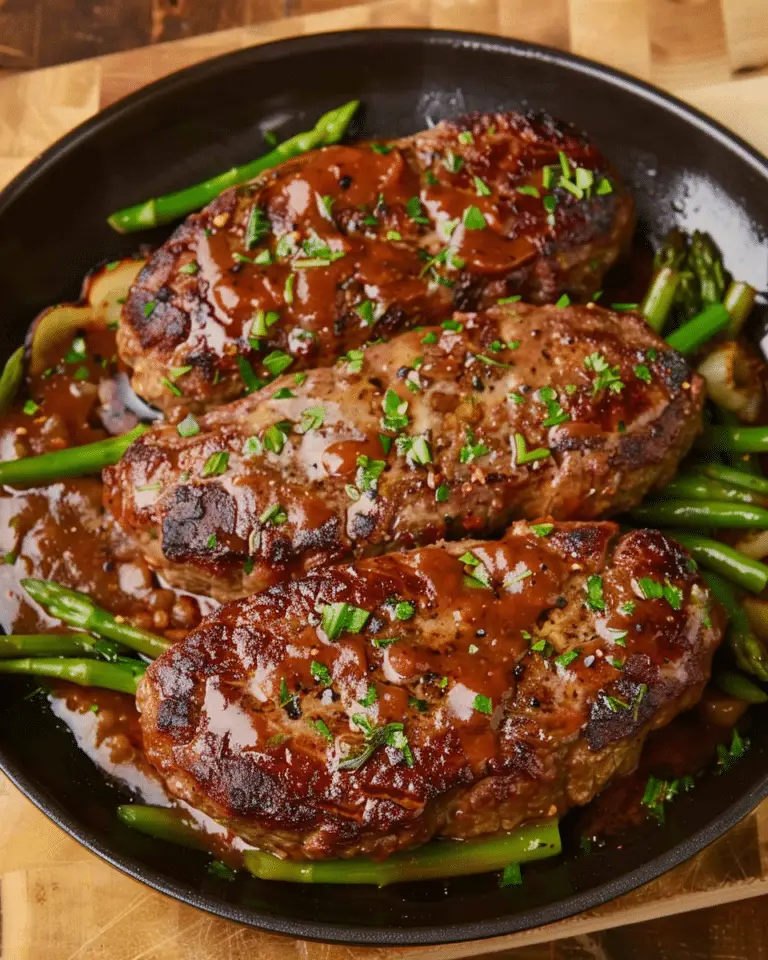 Easy 30-Minute Salisbury Steak with Mushroom Gravy