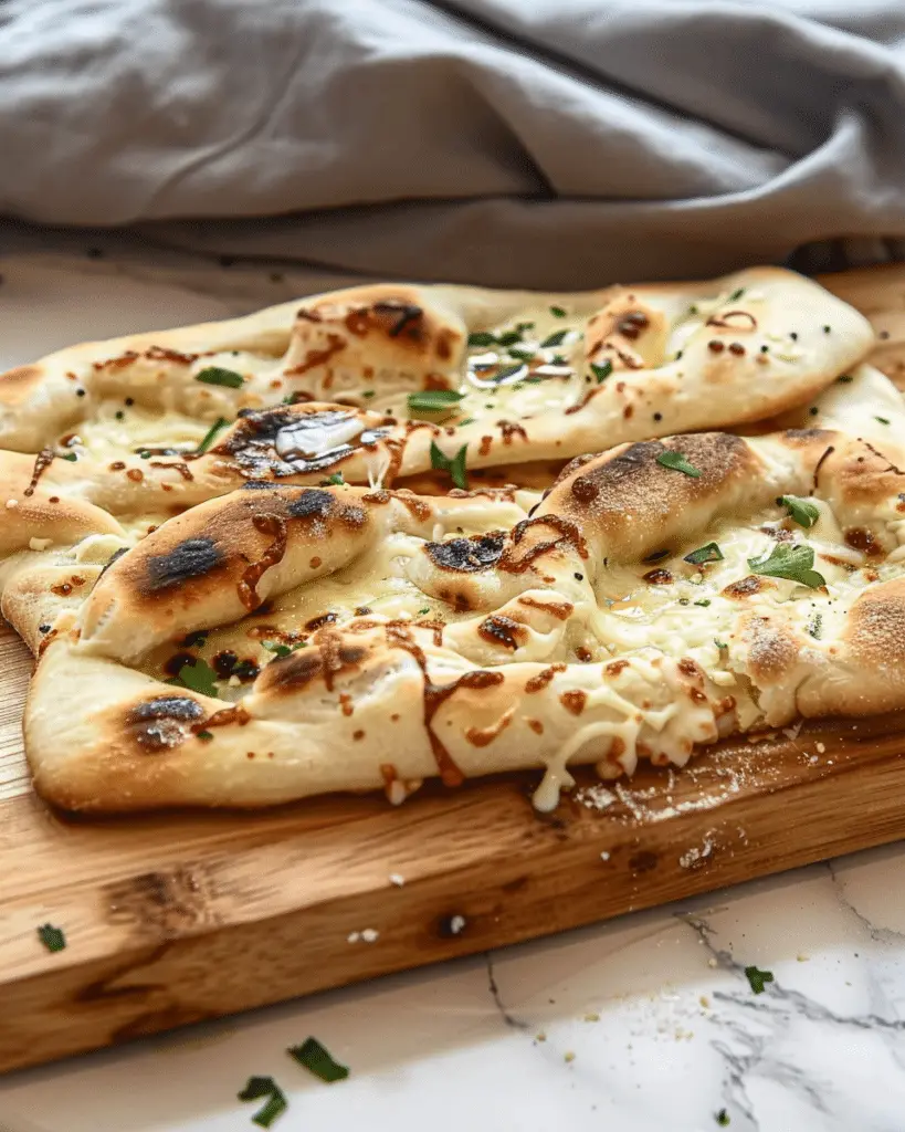 Spinach and Mushroom Flatbread with Dairy-Free Cheese