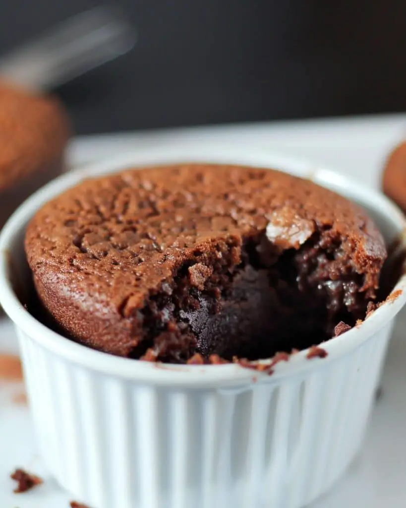 3-Ingredient Chocolate Protein Mug Cake